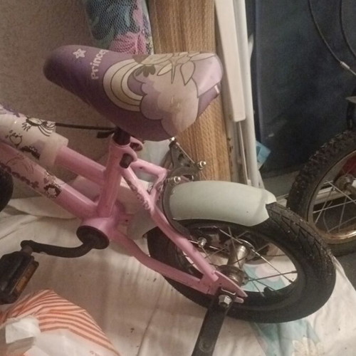 Children's bicycles used, set of two