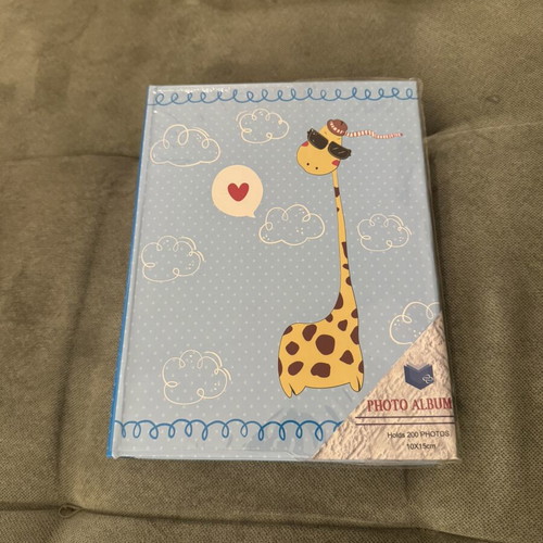 Photo album for baby boy, like new