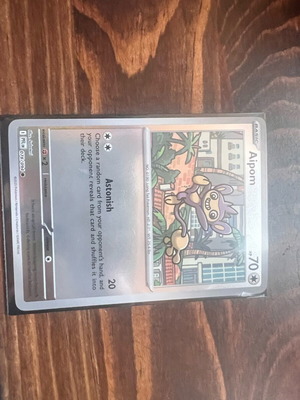 Aipom holo Pokemon Phantasmal Flames like new