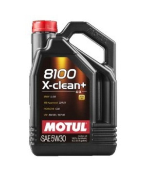 Motul 8100 X-Clean+ Full Synthetic Car Oil 5W-30 5lt new