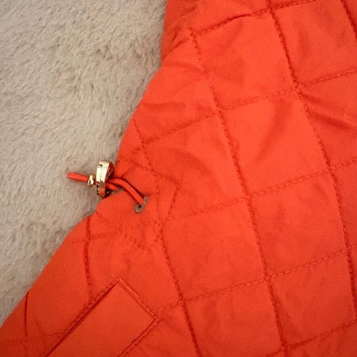 USPS Polo gilet new, size M, orange