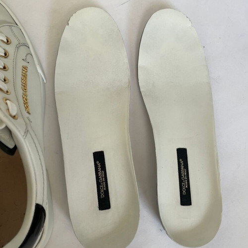 Dolce & Gabbana Portofino leather women's sneakers like new, size 38