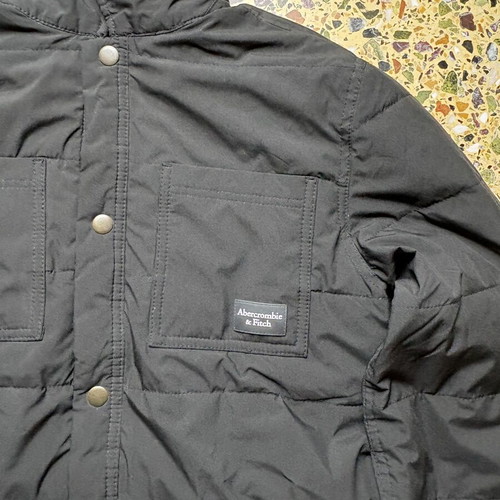 Abercrombie and Fitch jacket like new, kids size 15/16, black