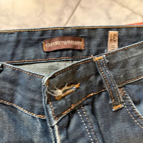 Emporio Armani men's jeans dark blue, like new, W31