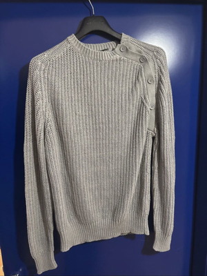 Unisex Calliope blouse with buttons like new, gray, size XL