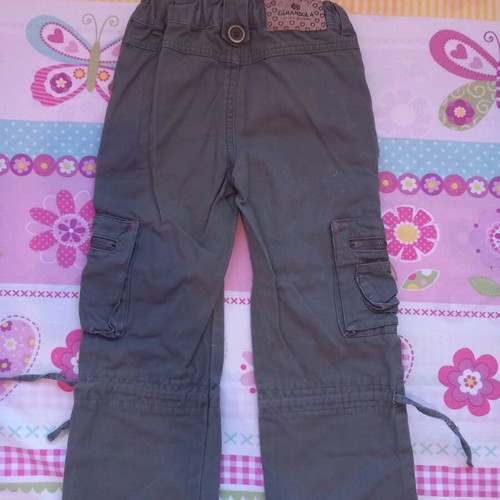 Girandola winter pants khaki like new for girls age 4-5