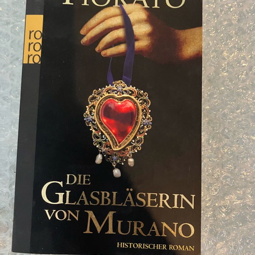 Book Die Glasbläserin von Murano in German, new