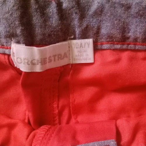 Bermuda shorts boy pack size 10 years