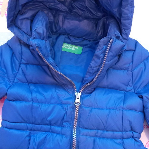 Benetton baby jacket like new for 12 months boy and girl