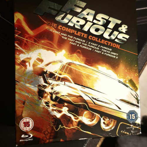 Fast & Furious Collection Blu-Ray like new with English subtitles
