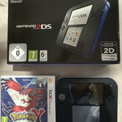 Pokemon Y Nintendo 2DS used console