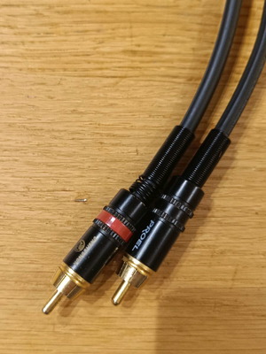 Καλώδιο ήχου RCA σε PHONO 6,3mm μήκους τριών μέτρων σαν καινούργιο