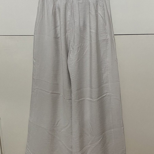 Stradivarius beige wide-leg pants like new, size 34