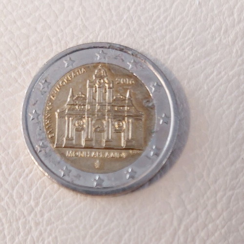 Commemorative 2 Euro Coin Greece 2016 used, 150 Years Arkadi Monastery