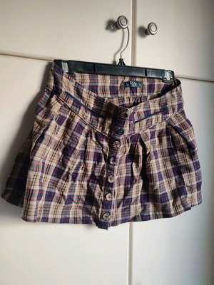 Mini skirt like new, Scottish style, size S