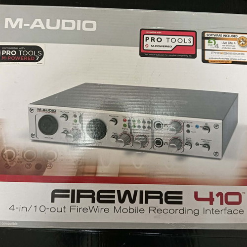 M-Audio FireWire 410 audio interface for Mac/PC