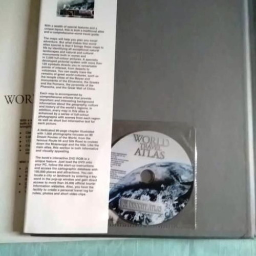 Insight Deluxe World Travel Atlas travel map used