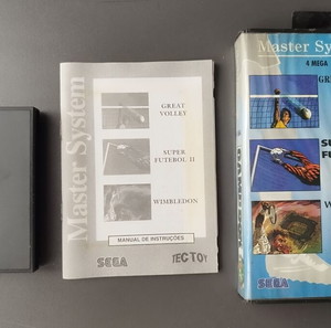 Sega Master System game box