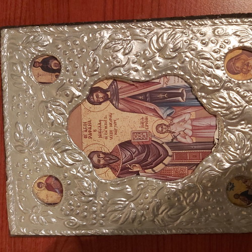 Wooden icon 18×35