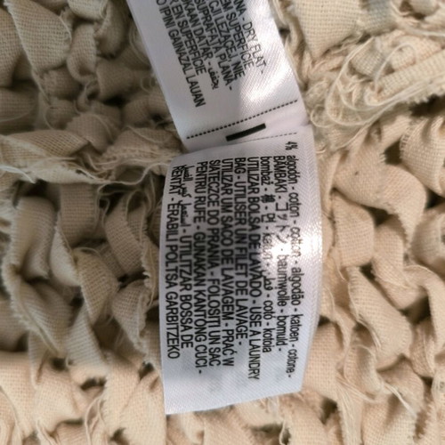 Zara beige knitted cardigan like new, size L