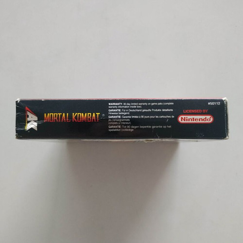 Mortal Kombat Nintendo Game Boy used, Greek first edition