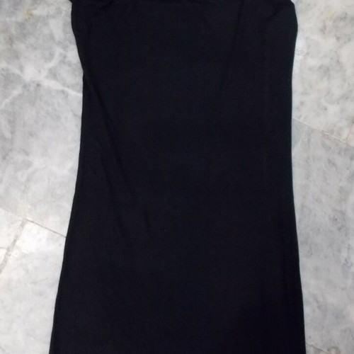 Black mini fitted dress used, size S