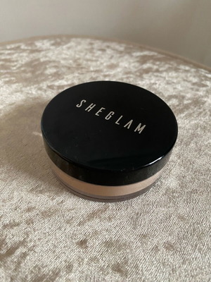 Sheglam Baker Glow Setting Powder used, shade cappuccino