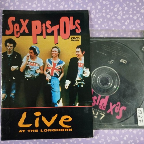 Sex Pistols Live At Longhorn DVD used with Greek subtitles