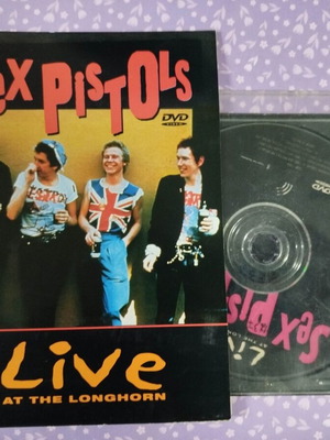 Sex Pistols Live At Longhorn DVD used with Greek subtitles