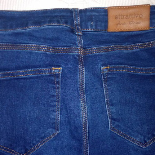 Attrattivo women's jeans size 28 like new, blue, 98% cotton