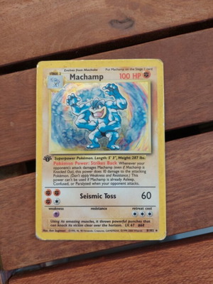 Machamp BS 8 card used