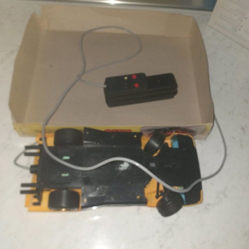 Toy car used with broken parts