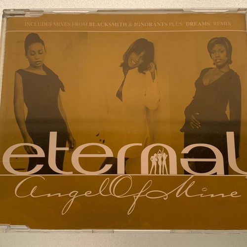 Eternal Angel of Mine CD single used, 4-track