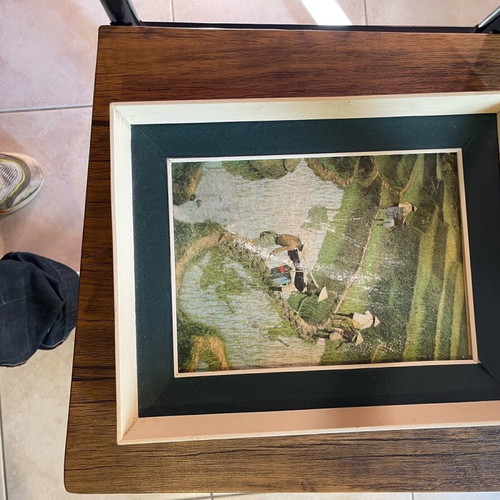 Vintage frame used