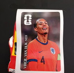 Αυτοκόλλητο Virgil Van Dijk 2026 Panini Coca Cola καινούργιο