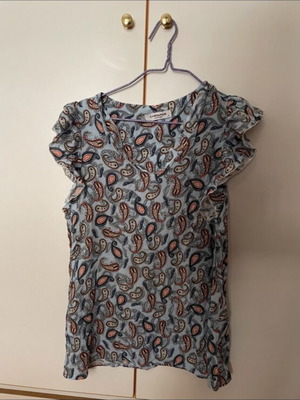 Vintage t-shirt like new, blue multicolor, Greek brand Crisper