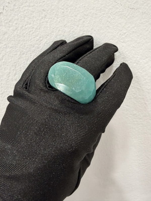 Amazonite ring from Madagascar, new