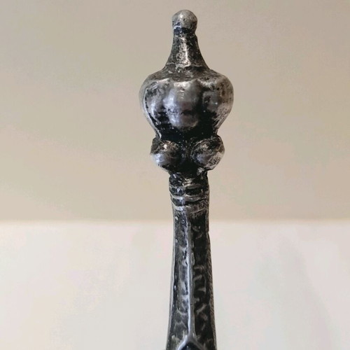 Collectible tin spatula like new, Scandinavian art 1950s