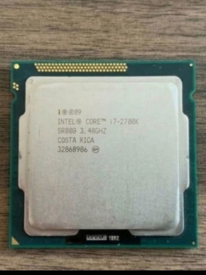 Intel Core i7-2700K 3.50GHz LGA 1155 processor used