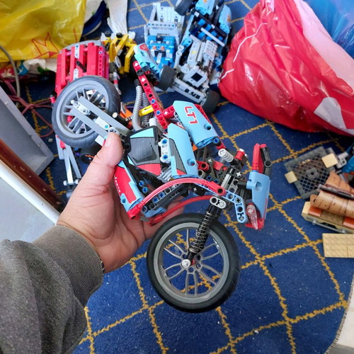 Lego 42036 Street Motorcycle as shown