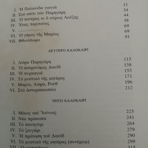 The Straw Hats used book in Greek