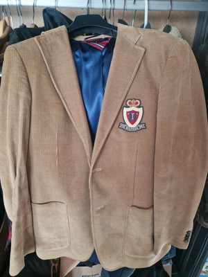 Tommy Hilfiger μπεζ σακάκι από κορντόρι σαν καινούργιο, μέγεθος 50