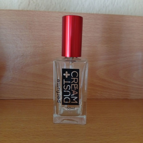 Glass perfume bottle 50 ml