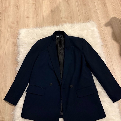 Zara blazer blue like new, size S