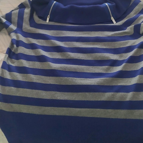 Guess thin mariniera sweater xlarge, new, gray and blue