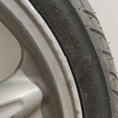 Yamaha Why 50cc rear wheel with tire