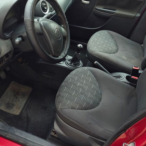Citroen C3 2008 compact car, manual, petrol, red