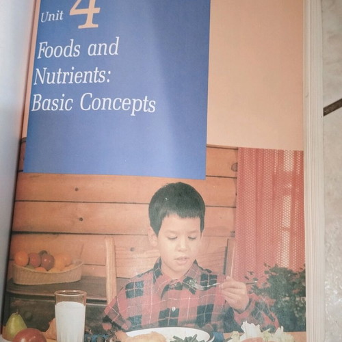Health Safety Nutrition book used, English, 1980s edition