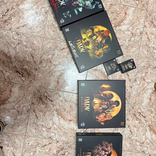 Dark Quarter 3D printed insert for board game