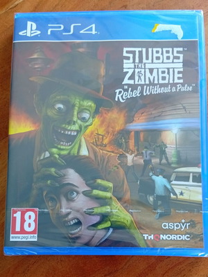 PlayStation 4 Stubbs the Zombie in Rebel Without a Pulse 2021 New Sealed